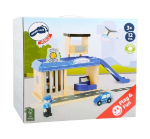 small foot Police station with accessories
