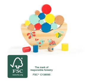 small foot Motoric Forest Balancing Game