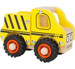 Small Foot Wooden Construction Vehicle