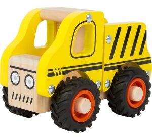 Small Foot Wooden Construction Vehicle
