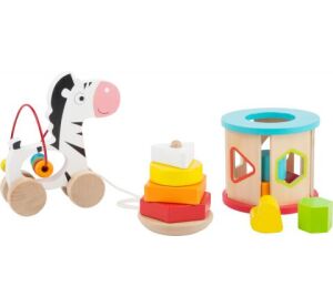 small foot Wooden motor toy set