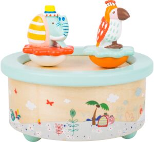 small foot Play box with elephant and parrot