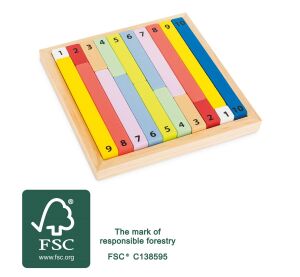small foot Educational colour chart