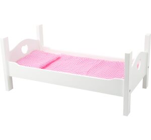 small foot Wooden crib white