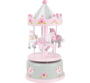 Small Foot Play Box Hobby Carousel Pink