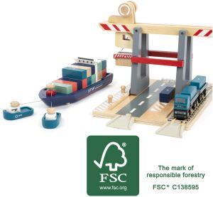 small foot Boat depot with accessories
