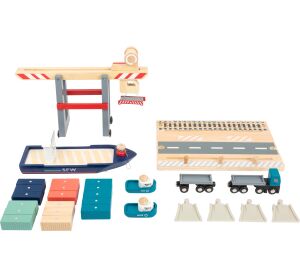 small foot Boat depot with accessories