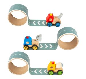 small foot Construction machine with path 1 piece
