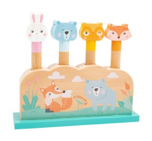 small foot Wooden shooting game animals