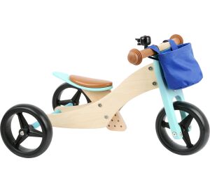 Small Foot Wooden Trike 2in1 Turquoise