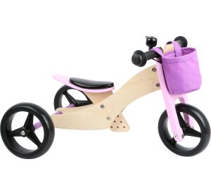 Small Foot Wooden Trike 2in1 Pink