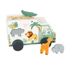 small foot Safari Shape-sorting Car