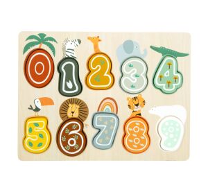 small foot Safari numbers jigsaw puzzle