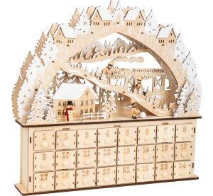 small foot Advent calendar Skiers
