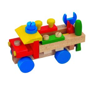 Detoa Wooden assembly car
