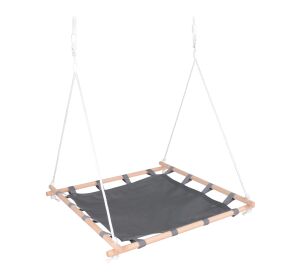 small foot Swing in wooden square frame