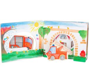 Small Foot Wooden Book Firefighters