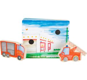 Small Foot Wooden Book Firefighters
