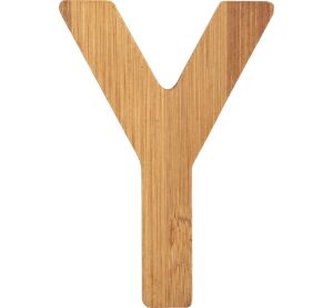 small foot Bamboo letter Y