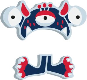 small foot ABC Monster Al