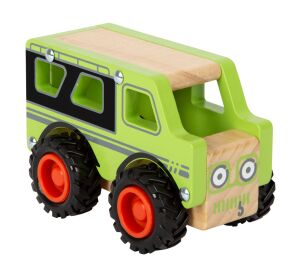 small foot Wooden off-road car