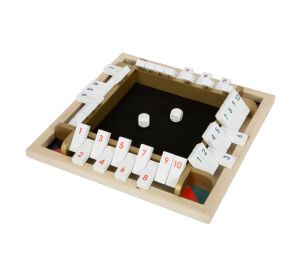 small foot Wooden dice game Gold Edition