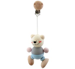 Hess Toy with clip teddy bear