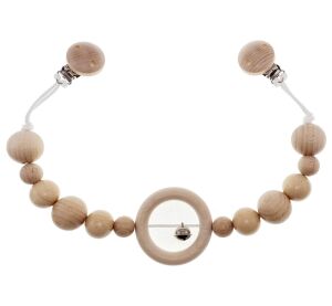 Hess Stroller chain with bell natural long