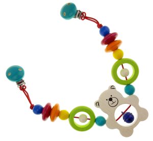 Hess Stroller Chain Teddy Bear