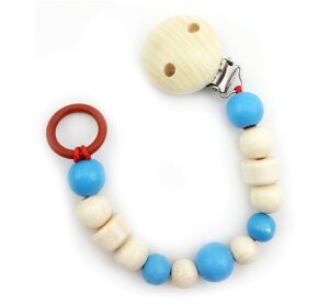 Hess Soother clip light blue