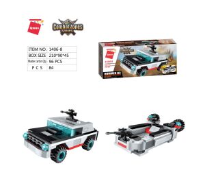 Qman Aircraft Carrier 1406-8 Auto Hummer H3 2in1