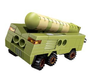 Qman Thunder Expedition Battle Car 1415-5 Conqueror Rocket Vehicle