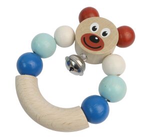 Detoa Bear Rattle Blue