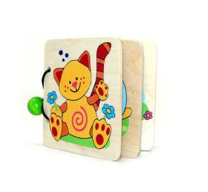 Hess Wooden Book Animals