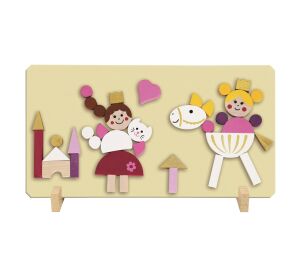 Detoa Magnetic Princess Puzzle