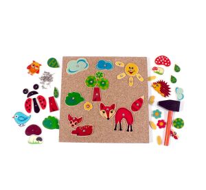 Hess Hammering game forest animals