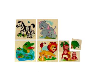Hess Wooden Puzzle Jungle Animals
