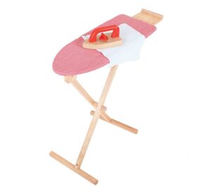 Bigjigs Toys Wooden Ironing Board with Iron