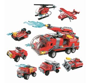Qman Water Cannon Fire Truck 1805 1 part