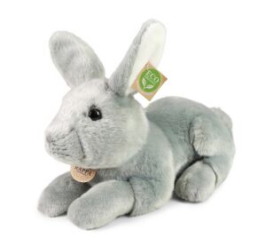 Rappa Plush rabbit lying 33 cm ECO-FRIENDLY