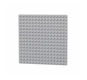 L-W Toys Double sided board 16x16 light grey