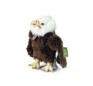Rappa Plush bird eagle standing 24 cm ECO-FRIENDLY