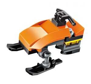 Qman Squros Extreme Changeable 2102-8 Redfox 3in1 Snowmobile