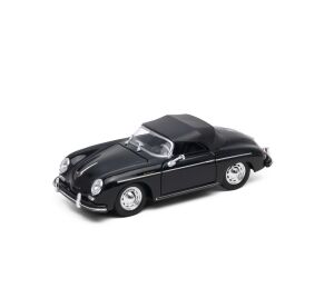 Welly Porsche 356A Speedster model 1:24 black