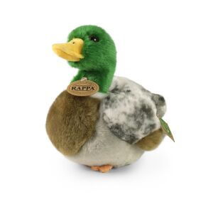 Rappa Plush Mallard Duck 20 cm ECO-FRIENDLY