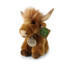 Rappa Plush Scottish Highland Cattle 16 cm ECO-FRIENDLY
