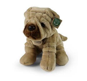 Rappa Plush dog sharpei 30 cm ECO-FRIENDLY