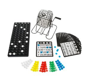 small foot Bingo X game with accessories