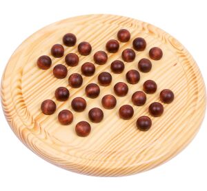 small foot Wooden solitaire