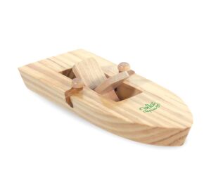 Vilac Wooden rubber-powered boat